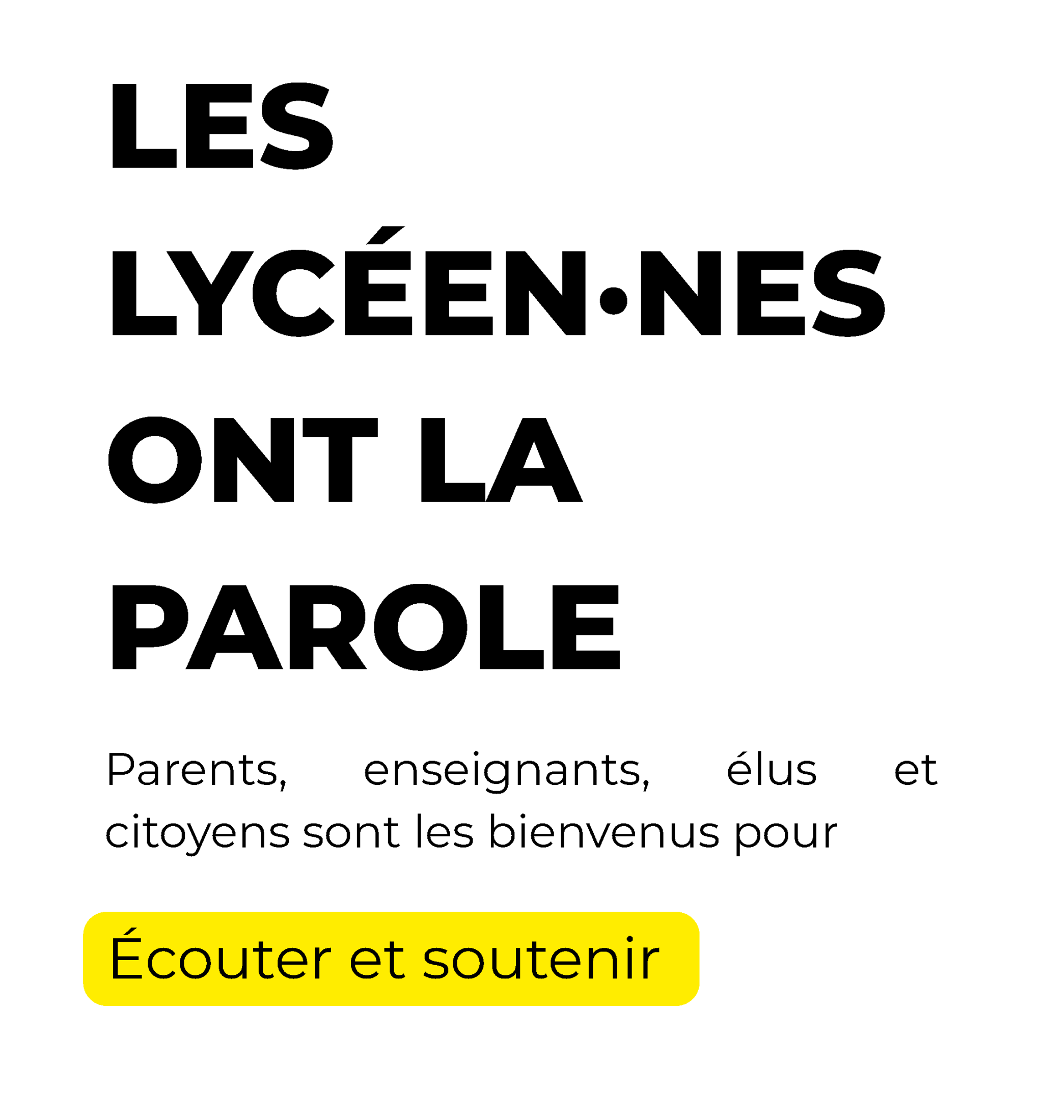 Lycéennes, lycéens